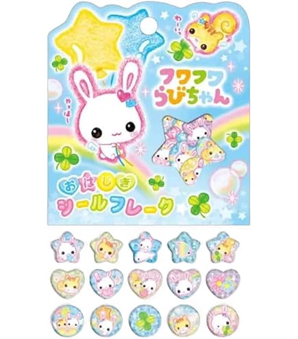 おはじきシール Amazon | クラックス おはじきシールフレーク 122754 エンジェルブルー